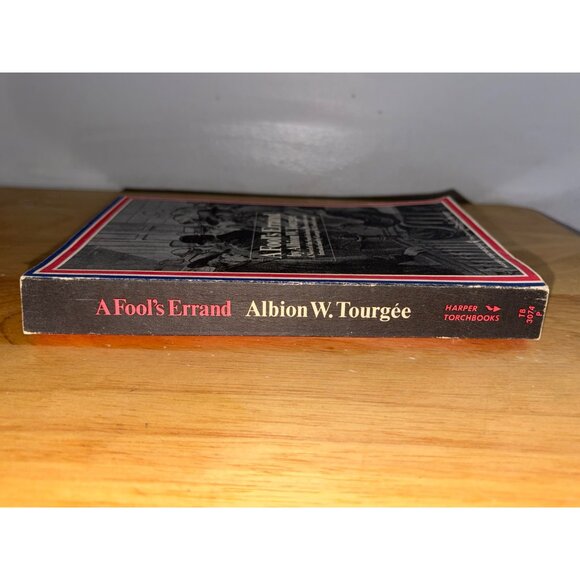 A Fools Errand By Albion W. Tourgée Paperback Harper Torchbooks Historical - Picture 5 of 15